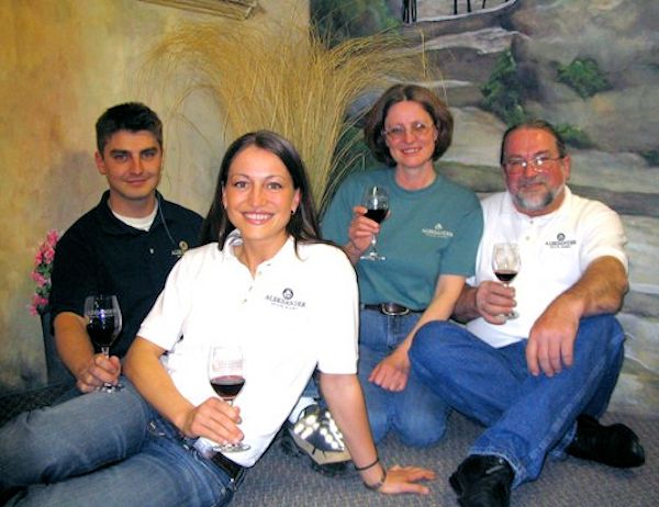 Bemben family, Aleksander Estate Winery
From left to right: Lukasz, Izabela, Genny and Alex 