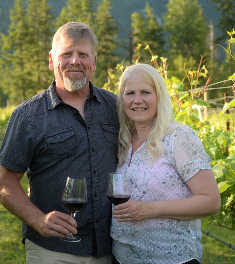 Jody and Brenda Scott - Valley of Spring Winery 