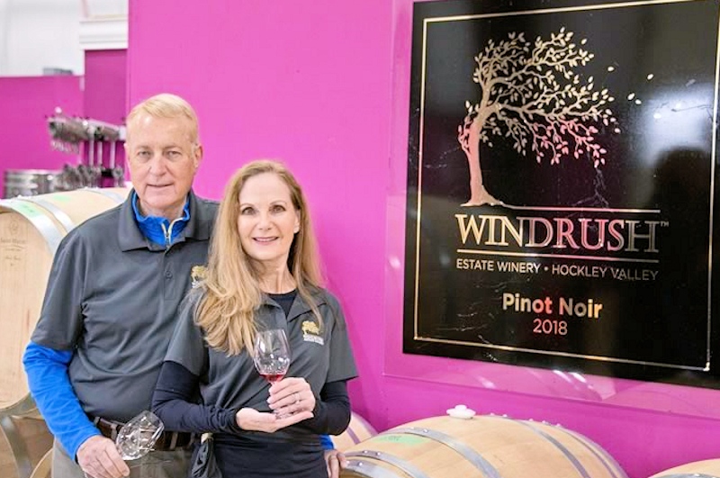 JC Penne ~ Marilyn Field  Windrush Estate Winery
