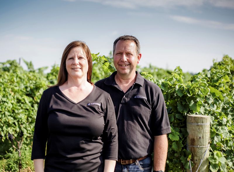 Charlotte and Phil Nickel, Founders of Hinterbrook Winery