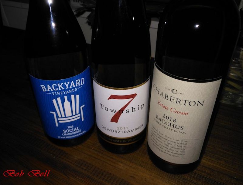 Bob Bell photo 3 bottles of wine