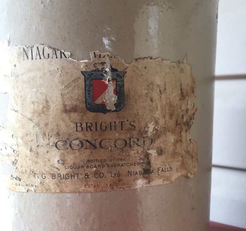 Brights Concord Wine