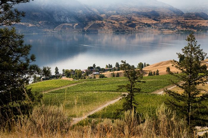 Skaha Lake from Painted Rock Winery