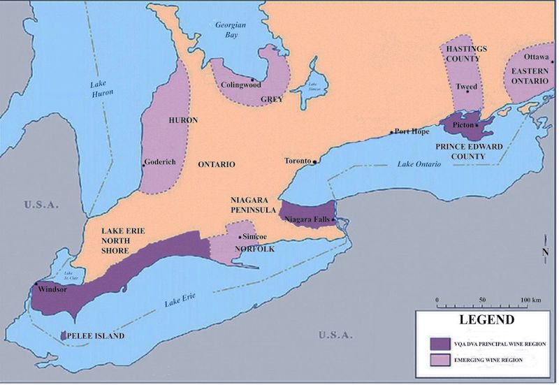 Ontario wine regions