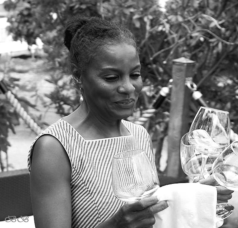 The wine Lady