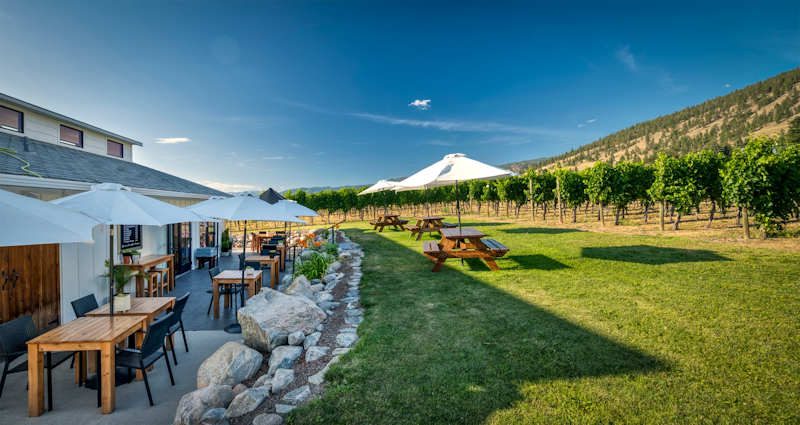 Four Shadows pation , Naramata Bench