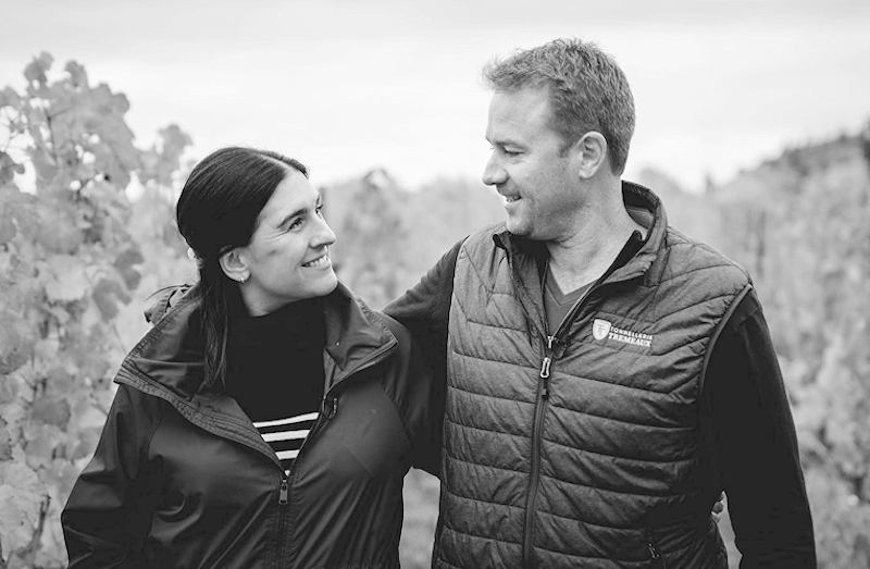 Katie Truscott and Ben Bryant 1Mill Vineyard