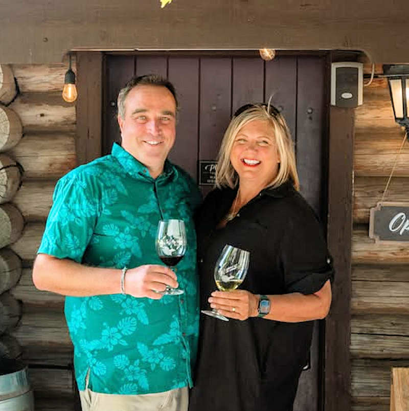 Dermott and Danielle Hutton	~ Fairview Cellars 