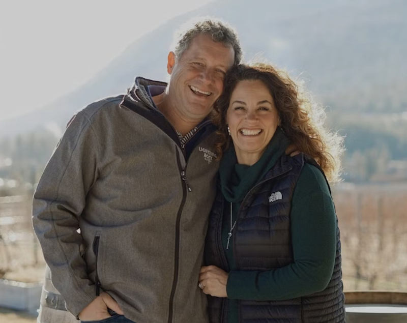 Ron and Tracy Kubek - Lighting Rock Winery