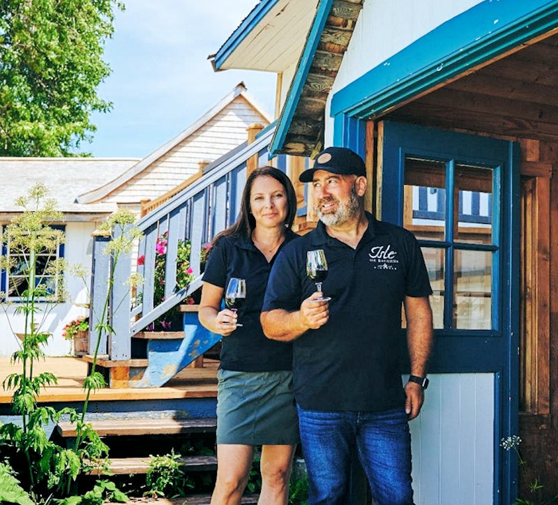 Carole Primeau and Steve Boyer Isle of Bacchus