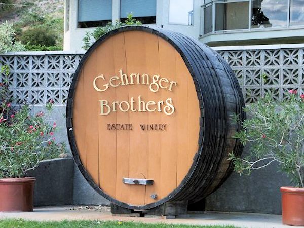 Gehringer Brothers Estate Winery - Oliver BC 