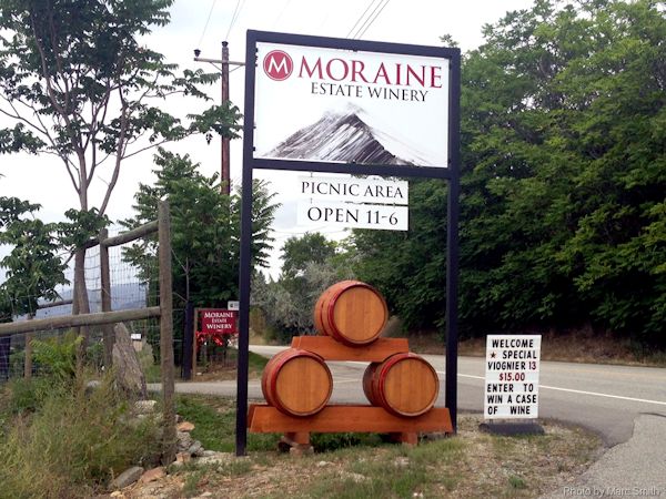 Moraine Estate Winery- Naramata BC 