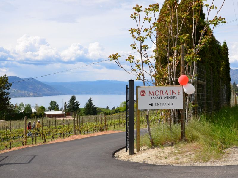 Moraine Estate Winery - Naramata, British Columbia 