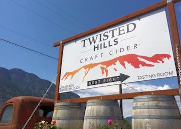 Twisted Hills Cider Cawston, BC 