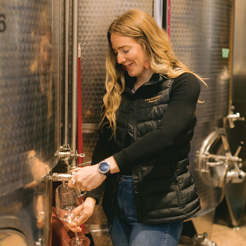 Emily Royal - assistant winemaker 